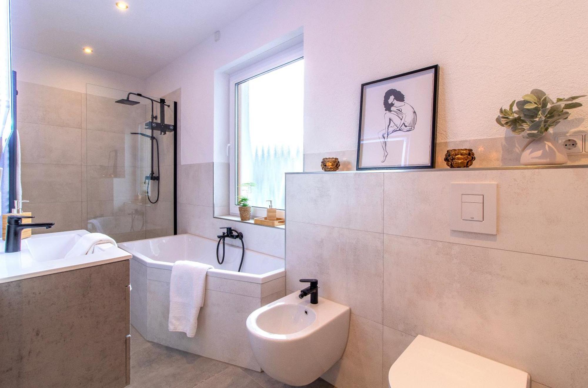 Stilvolles City-Apartment I Netflix I Wlan L Stellplatz I Zentral Schwarzenberg  Eksteriør billede