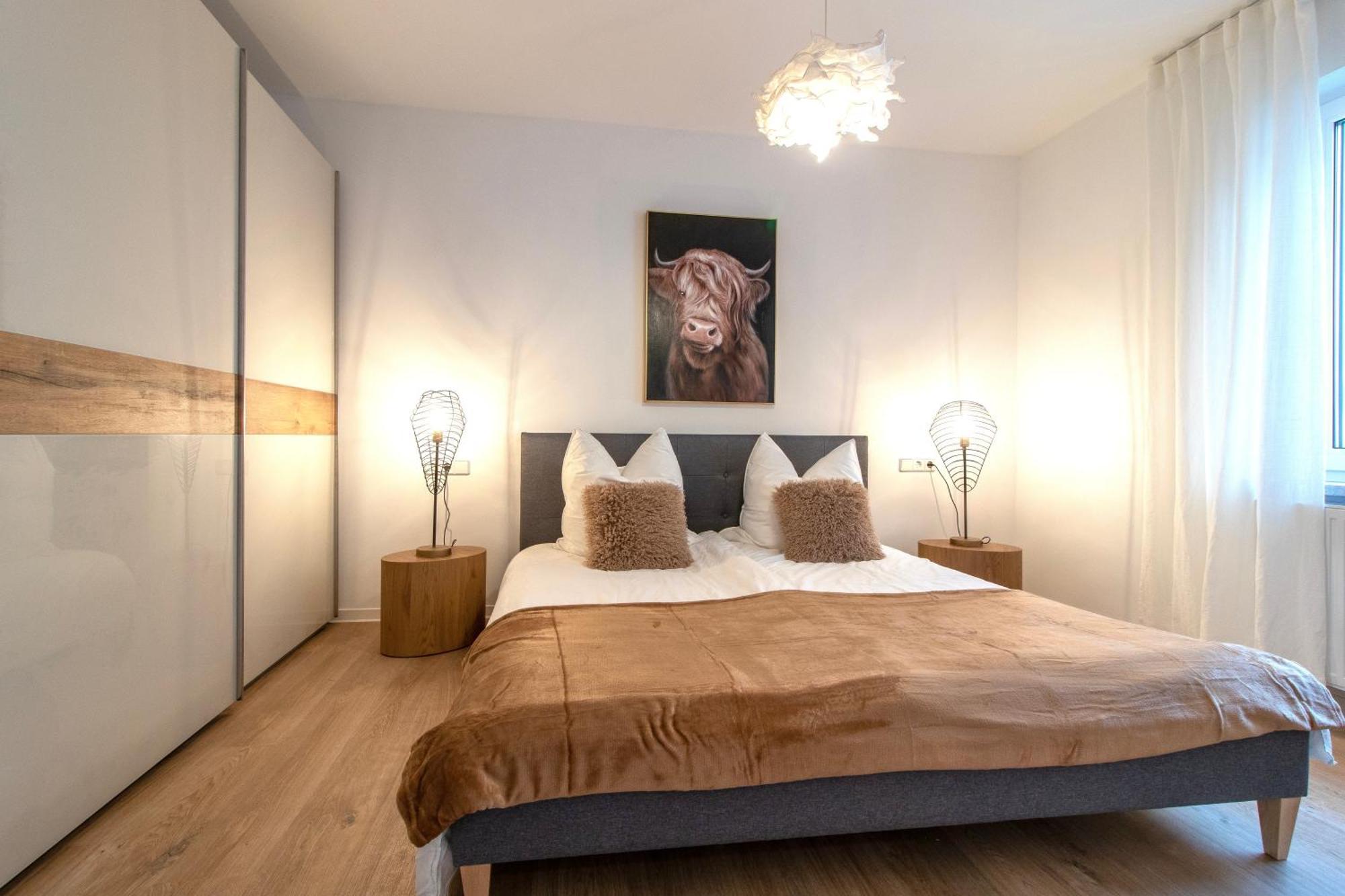 Stilvolles City-Apartment I Netflix I Wlan L Stellplatz I Zentral Schwarzenberg  Eksteriør billede