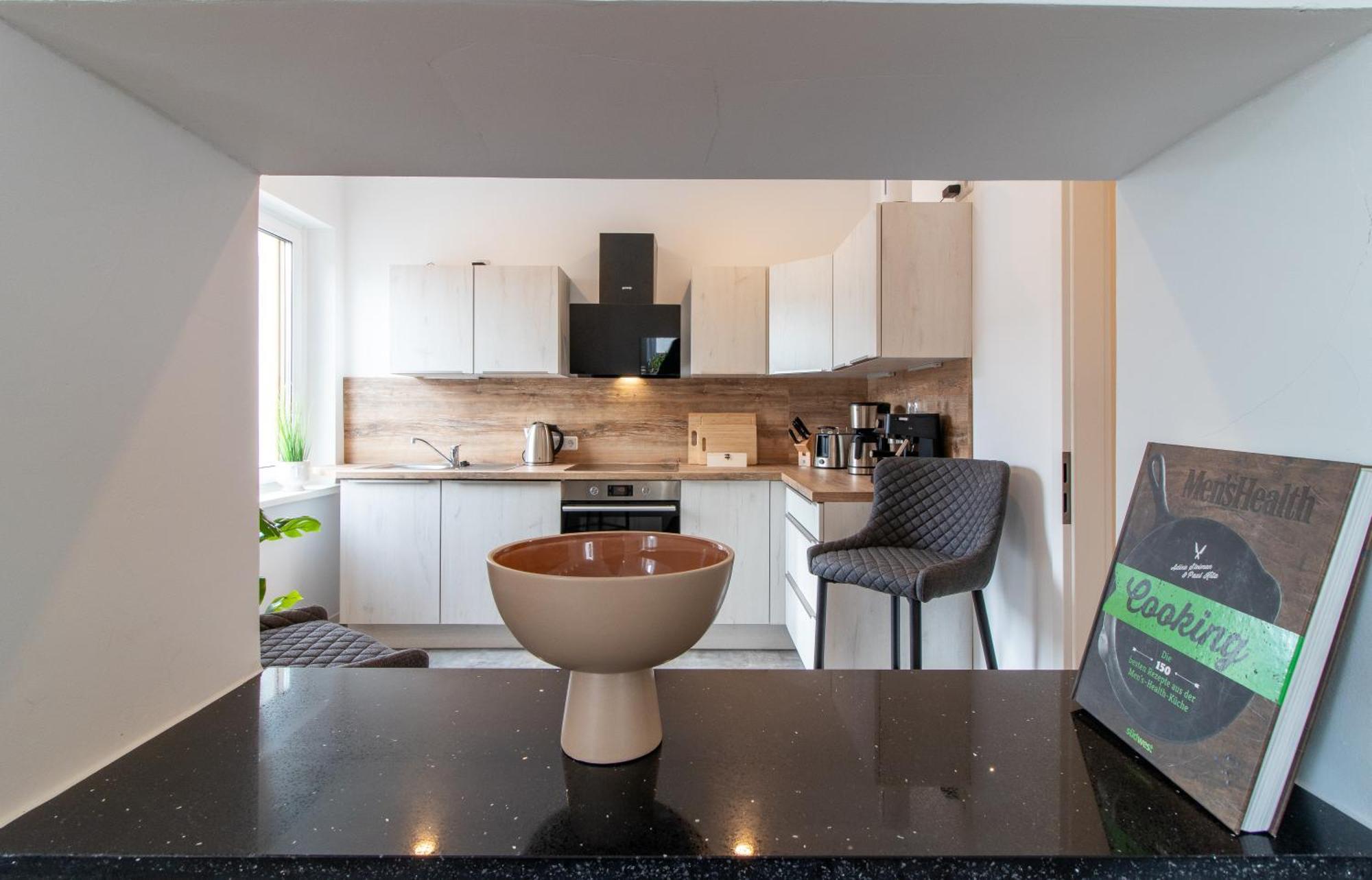 Stilvolles City-Apartment I Netflix I Wlan L Stellplatz I Zentral Schwarzenberg  Eksteriør billede