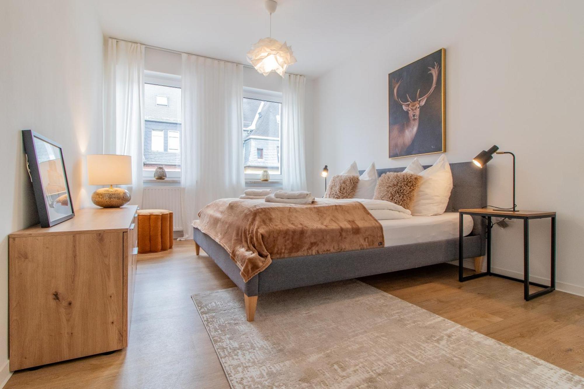 Stilvolles City-Apartment I Netflix I Wlan L Stellplatz I Zentral Schwarzenberg  Eksteriør billede
