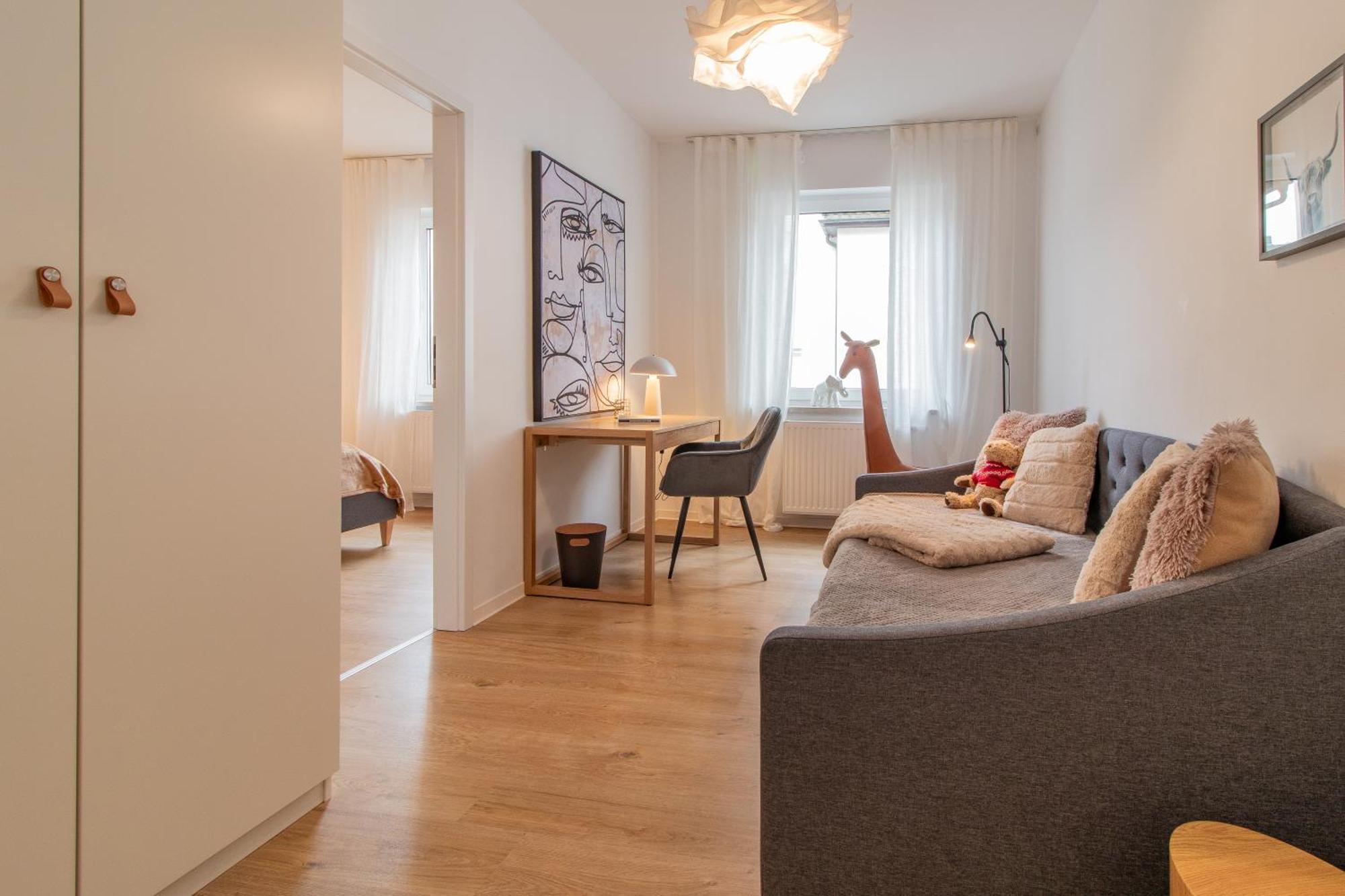 Stilvolles City-Apartment I Netflix I Wlan L Stellplatz I Zentral Schwarzenberg  Eksteriør billede
