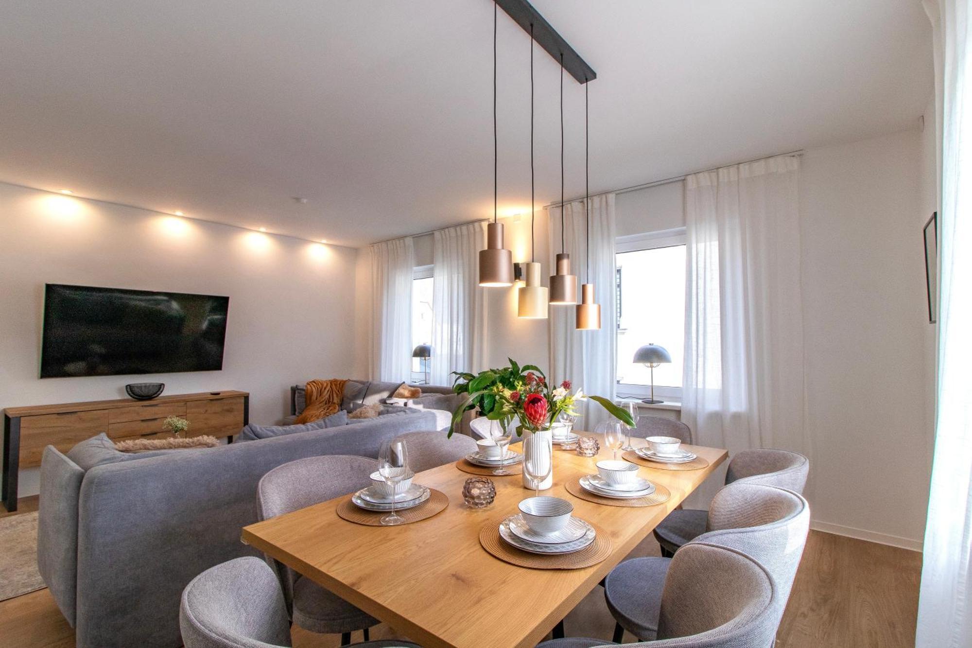 Stilvolles City-Apartment I Netflix I Wlan L Stellplatz I Zentral Schwarzenberg  Eksteriør billede