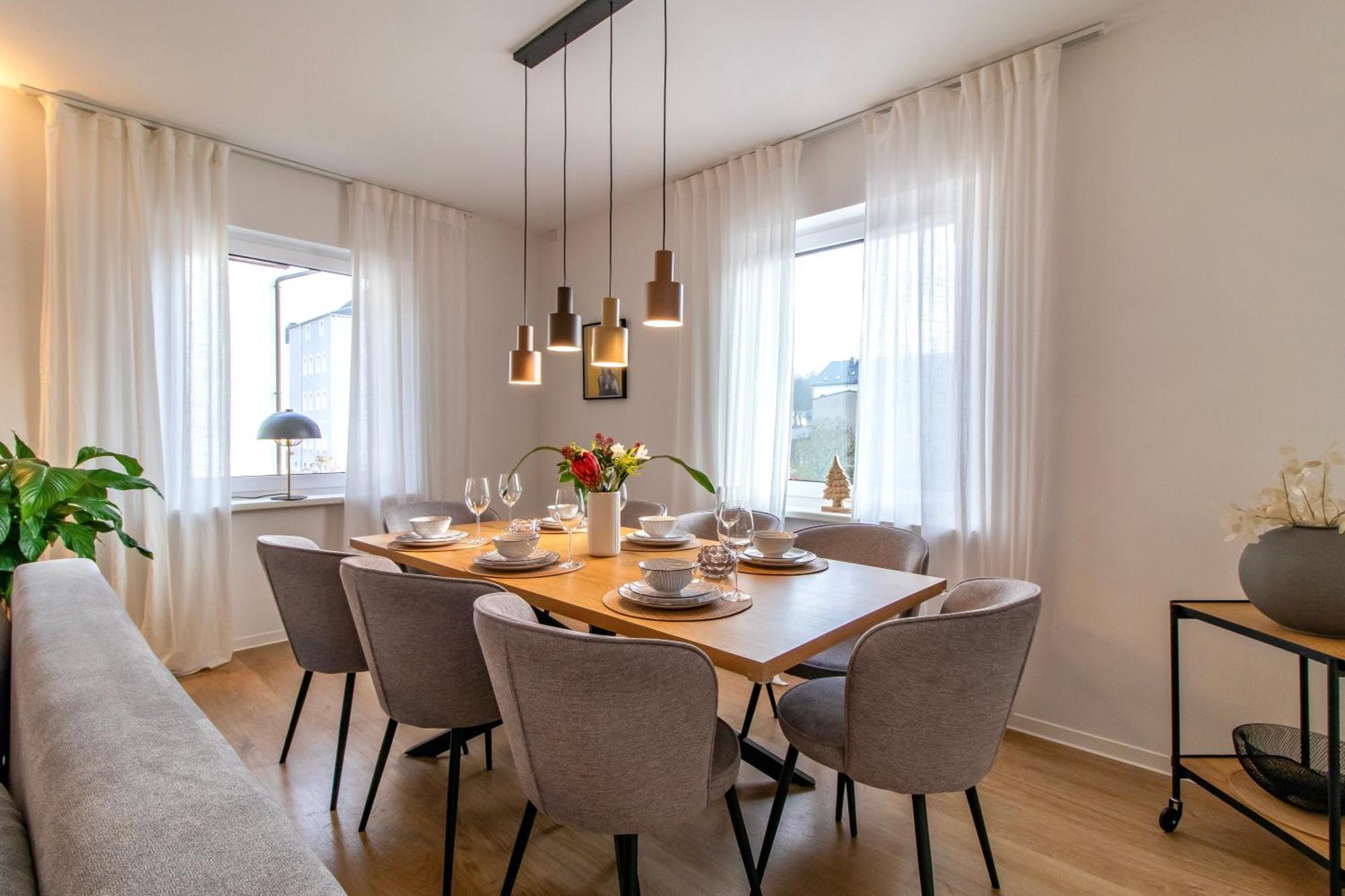 Stilvolles City-Apartment I Netflix I Wlan L Stellplatz I Zentral Schwarzenberg  Eksteriør billede